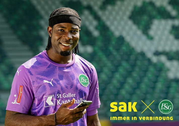 Medienmitteilung: SAK und FC St.Gallen 1879 – Partnerschaft gewinnt an Profil