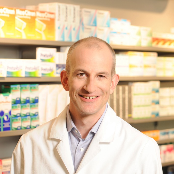 pharmaSuisse, la Société Suisse des Pharmaciens, a élu Fabian Vaucher nouveau président (IMAGE/ANNEXE)