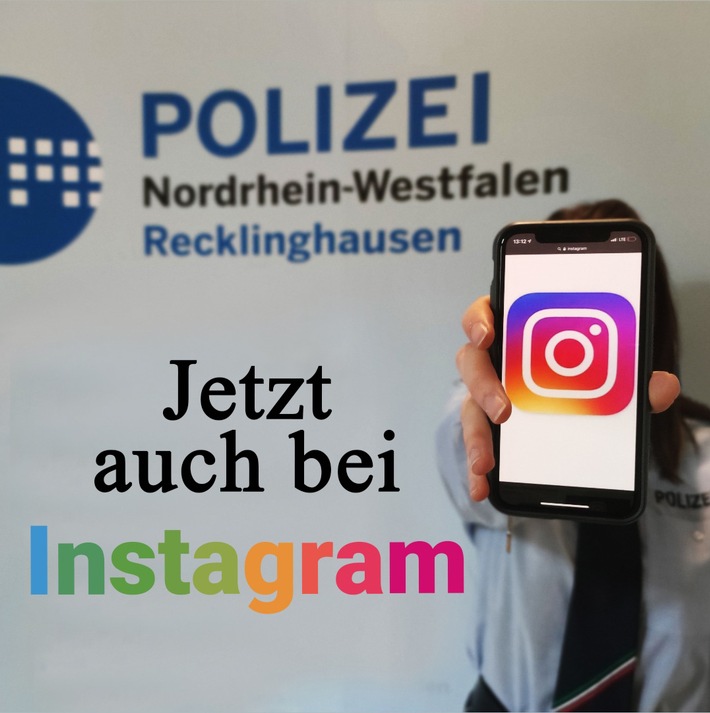 POL-RE: Kreis Recklinghausen/ Bottrop: Polizei Recklinghausen jetzt auch bei Instagram!