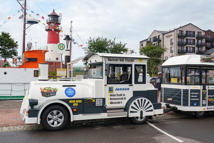 Krabben-Express fährt elektrisch: Büsum setzt auf leise und nachhaltige Mobilität