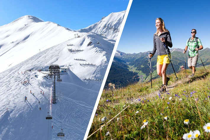 Winter trifft Frühling - ein einmaliges Erlebnis am Hintertuxer Gletscher