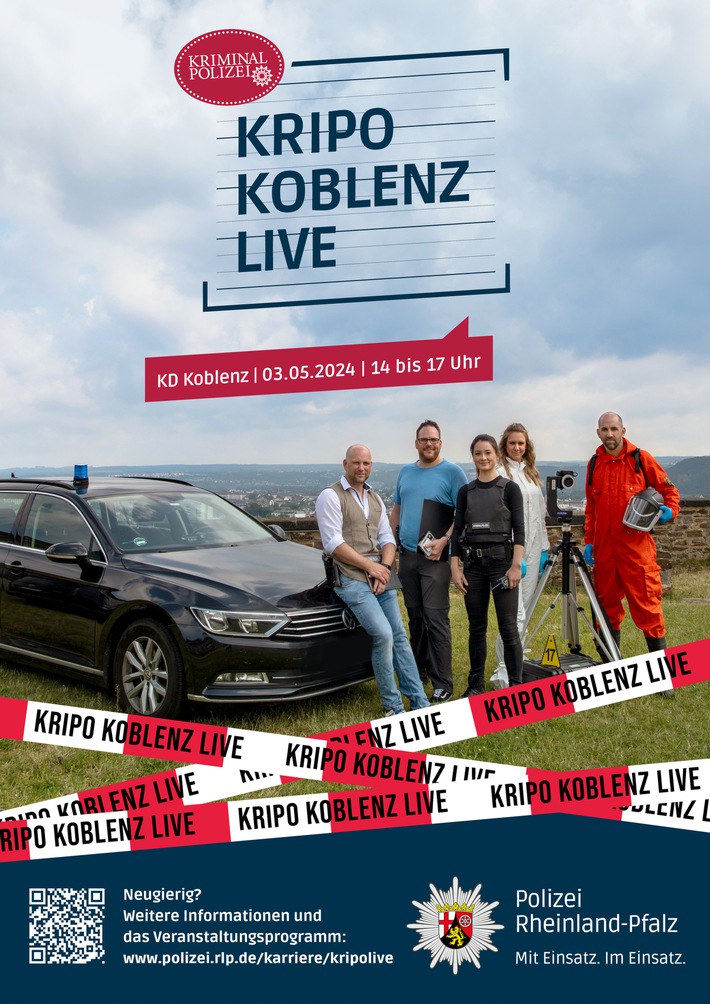 POL-PPKO: Kripo Koblenz Live 2.0: Der Berufsinfotag der besonderen Art