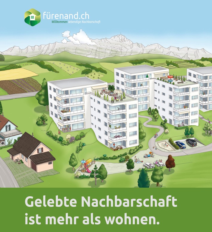 Start der Nachbarschafts-Plattform «fürenand.ch» im Kulturpark Zürich West