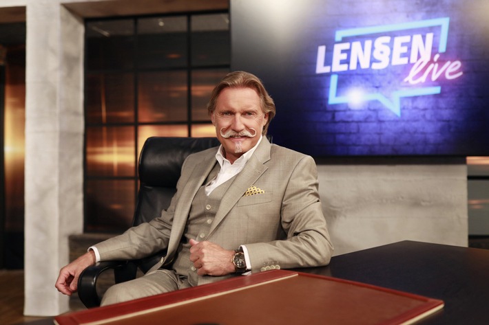 Ingo Lenßen mit neuer Staffel "Lenßen live - Der Kultanwalt am Telefon" und neuem Prime-Time-Magazin ab Februar 2023 bei SAT.1 GOLD