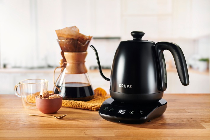 Happy Coffee Day: Aroma und Genuss dank Pour-Over-Kaffee und der Café Control von Krups