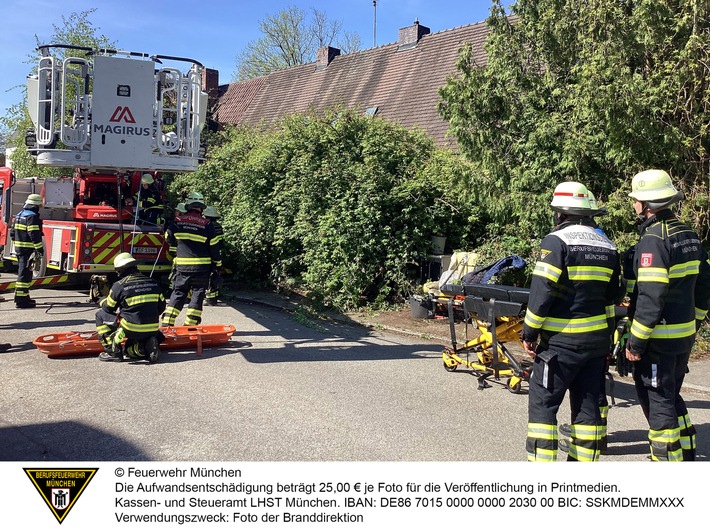 FW-M: Zwei Einsätze der Höhenrettungsgruppe (Laim, Sendling-Westpark)