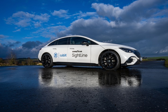 Goodyear und ZF: Verbesserte Fahrzeugsteuerung dank Reifenintelligenz