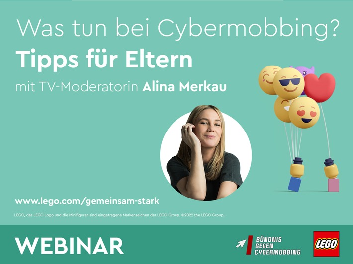 Grundschulkinder &amp; Cybermobbing: Experten des Bündnisses gegen Cybermobbing e.V. und der LEGO GmbH informieren in gemeinsamen Webinaren