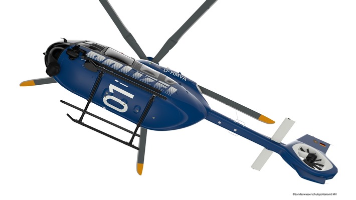 IM-MV: Neues Design der Hubschrauber für die Landespolizei steht fest