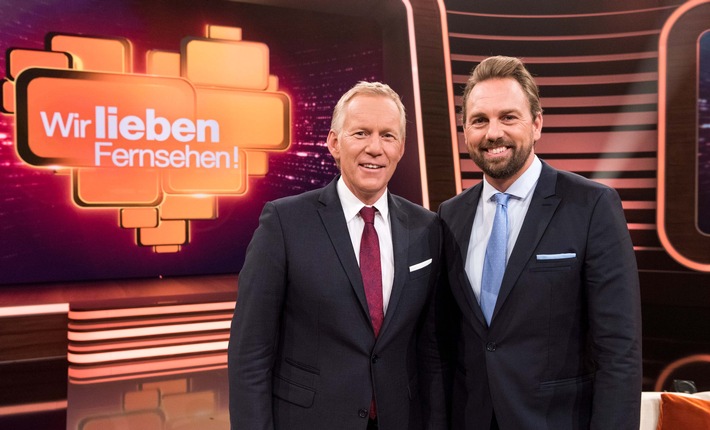 "Wir lieben Fernsehen! - Unsere größten Film- und Serienstars" / Johannes B. Kerner und Steven Gätjen präsentieren ZDF-Showreihe (FOTO)