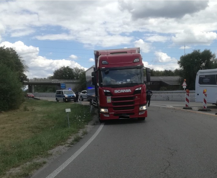 POL-PDNW: Polizeiautobahnstation Ruchheim - Betrunkener Lkw-Fahrer mit über 3 Promille unterwegs