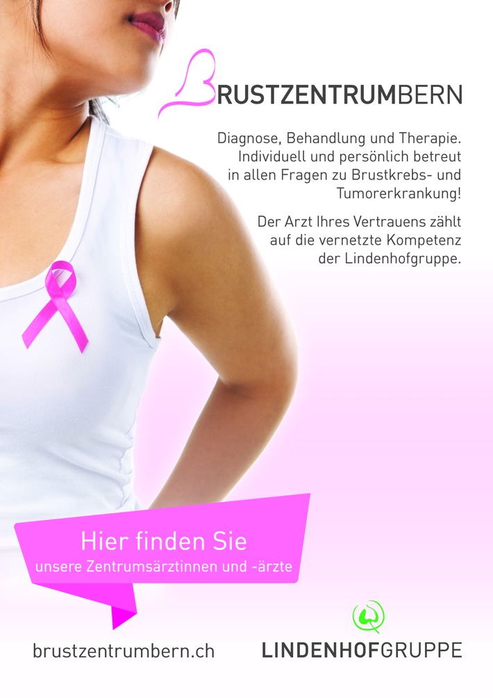 Das Brustzentrum Bern der Lindenhofgruppe setzt erneut sichtbare Zeichen