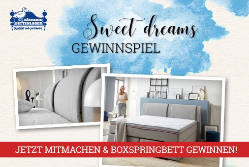 Das neue Boxspringbettensortiment von DÄNISCHES BETTENLAGER - Schlafen wie auf Wolke 7!