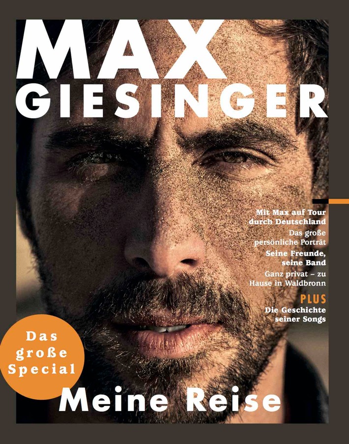 Gruner + Jahr und BMG launchen gemeinsam hochwertiges Fanmagazin über Max Giesinger / Gruner + Jahr steigt damit ins Segment der Fanmagazine ein