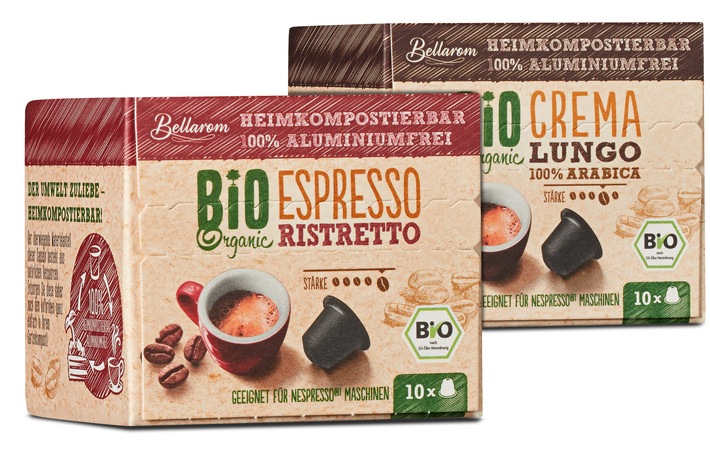 Lidl Schweiz bringt landesweit günstigste Nespresso-kompatible Biokapseln / Bio und kompostierbar