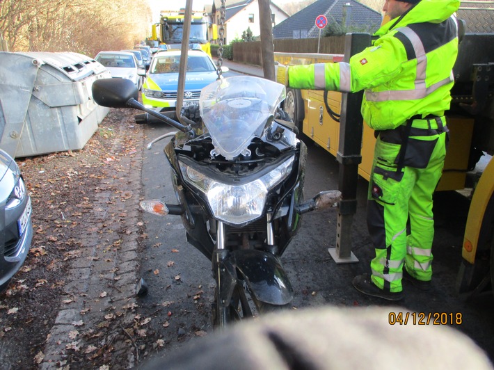 POL-HI: Motorradfahrer bei Unfall schwer verletzt