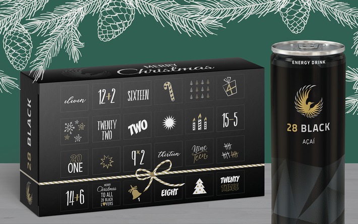 All I want till Christmas ... is 28 BLACK! / Jetzt 28 BLACK Adventskalender vorbestellen und sparen (FOTO)