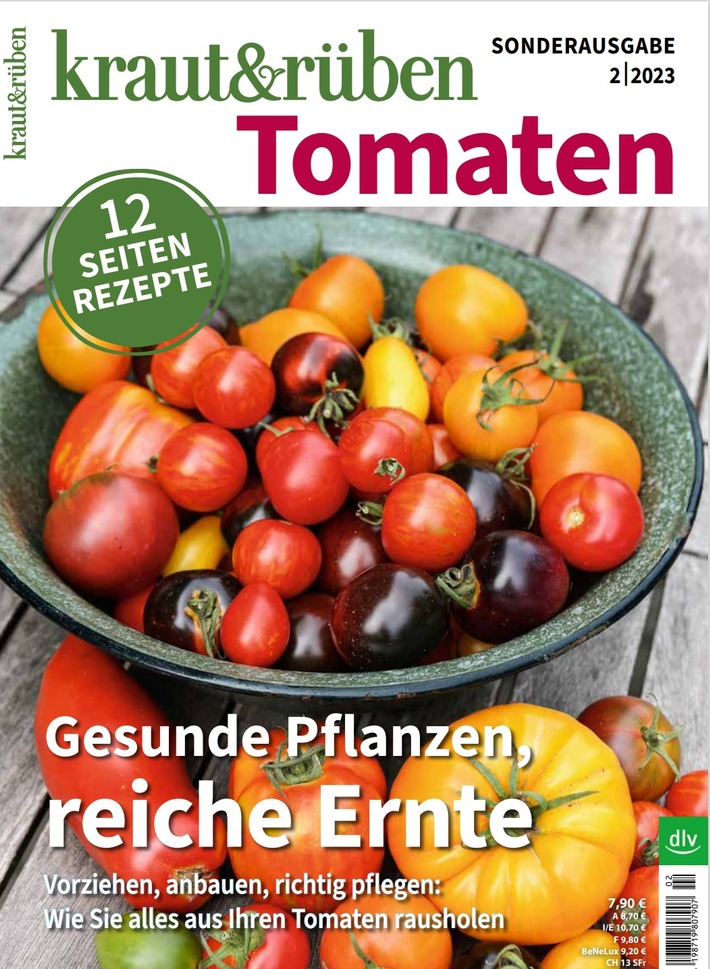 „Tomaten – Gesunde Pflanzen, reiche Ernte“: kraut&amp;rüben veröffentlicht neues Sonderheft