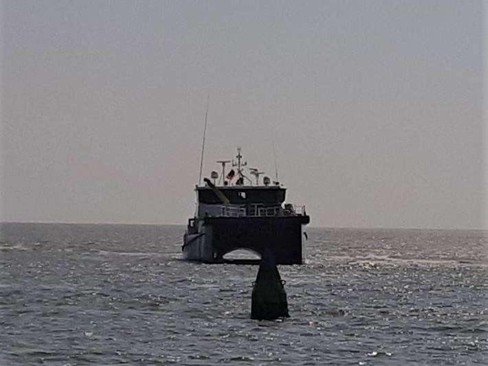 WSPI-OLD: Offshore Supply Ship lief vor Borkum auf Grund