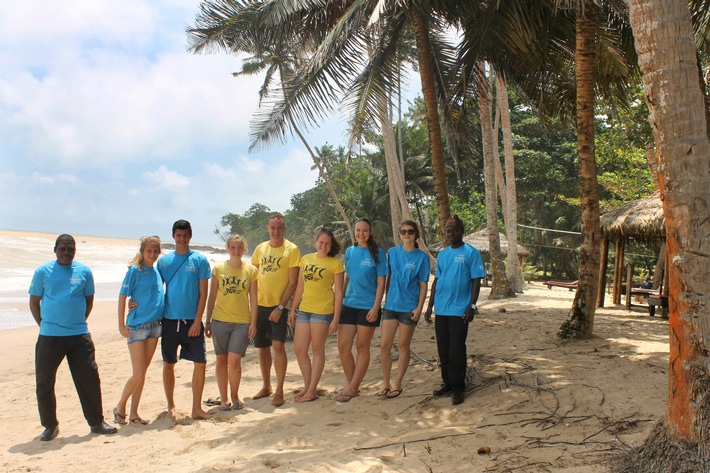 Nachhaltige Freiwilligenarbeit: Volunteers aus Deutschland engagieren sich im Naturschutz in Ghana