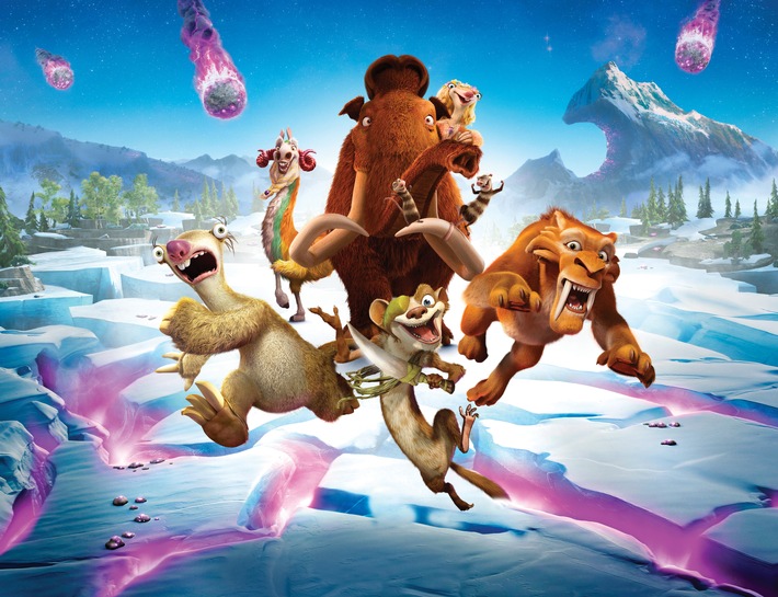 Free-TV-Premiere "Ice Age 5" am 20. Mai auf ProSieben