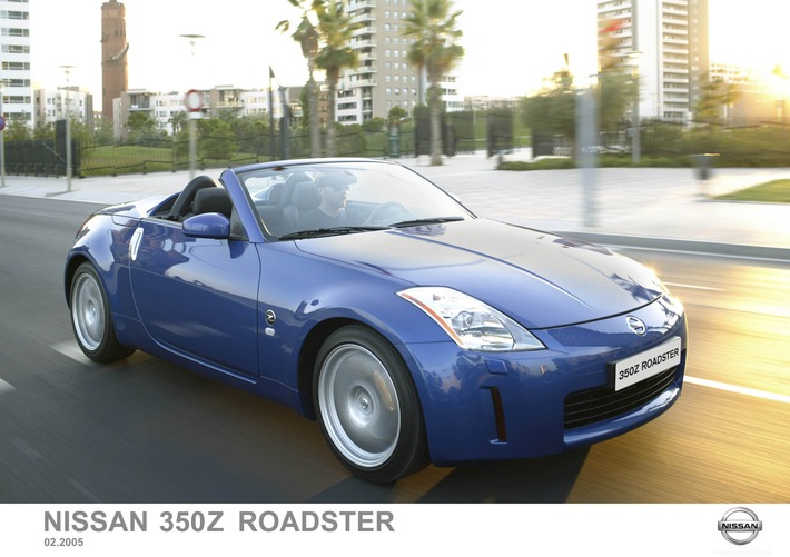 Fachjury wählt Nissan-Neuling am 75. Int. Genfer Automobil-Salon: "Cabrio des Jahres": Der neue Nissan 350Z Roadster