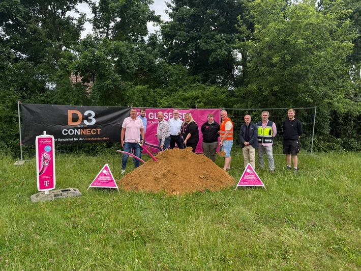 Telekom startet Glasfaserausbau in Bodenwöhr
