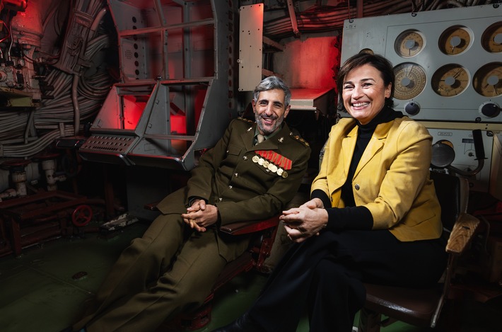 100 Folgen „Käpt’ns Dinner“: Jubiläumsausgabe mit Sandra Maischberger