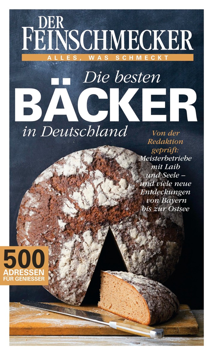 Die besten Bäcker Deutschlands gekürt vom Magazin DER FEINSCHMECKER