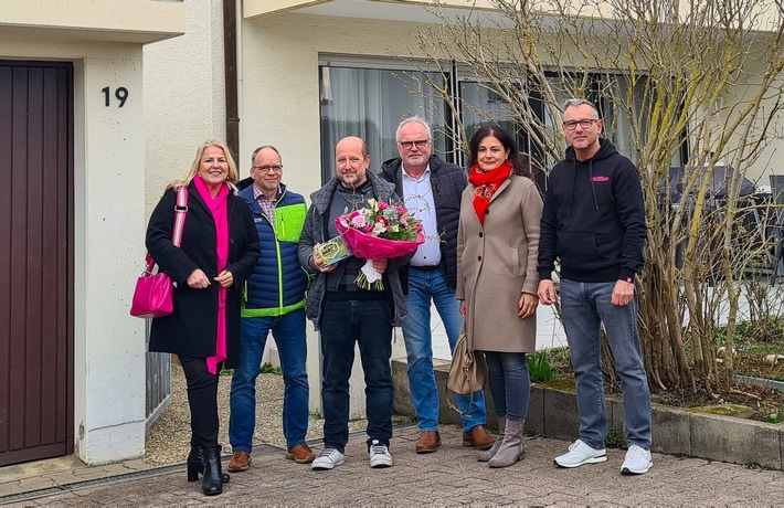 Telekom begrüßt ersten Glasfaserkunden auf dem Netz der Stadtwerke Sindelfingen