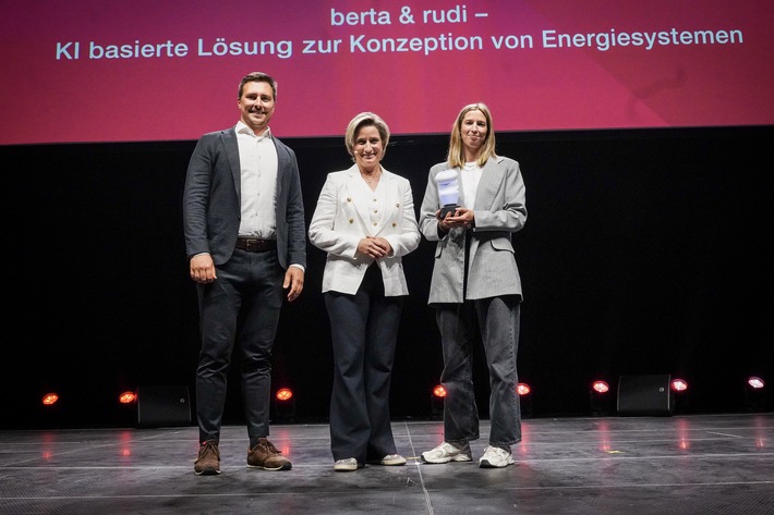 Künstliche Intelligenz für die Energiewende: Software berta & rudi als KI-Champion Baden-Württemberg 2025 ausgezeichnet
