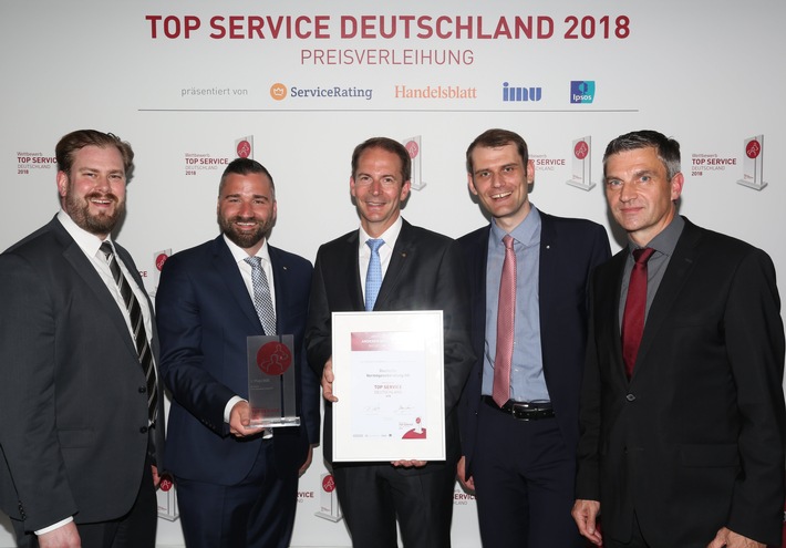 Platz 3 im Rating &quot;TOP SERVICE DEUTSCHLAND&quot;: Deutsche Vermögensberatung punktet einmal mehr mit hervorragendem Kundenservice