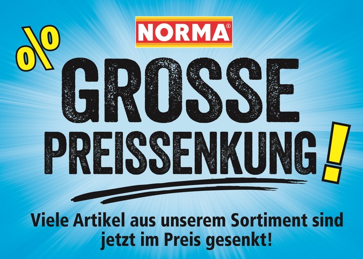 Dritte große NORMA Preissenkung im Juni 2023 - nach Milch und weiteren Molkereiprodukten folgen nun tiefgekühlte Fischartikel! / Zum Wochenstart wieder viele Artikel deutlich reduziert