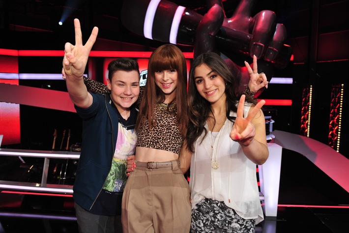 "Diese Kombination ist Feuer!": Selin (14) und Richard (14) aus Team Lena im "The Voice Kids"-Finale (FOTO)