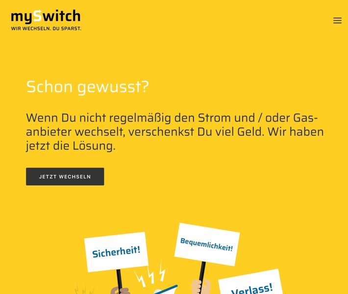 Tarifaufpasser mySwitch - automatisch im besten Strom - und Gastarif / mySwitch vergleicht regelmäßig alle verfügbaren Tarife. Wird ein günstigerer Tarif gefunden und lässt der Altvertrag einen Wechsel zu, dann wird auf Wunsch automatisch in den besseren Tarif gewechselt. / Weiterer Text über ots und www.presseportal.de/nr/58601 / Die Verwendung dieses Bildes ist für redaktionelle Zwecke honorarfrei. Veröffentlichung bitte unter Quellenangabe: "obs/Stromauskunft.de/to-design - Tanja Oldach"