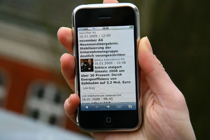 news aktuell startet neue mobile Version des Presseportals