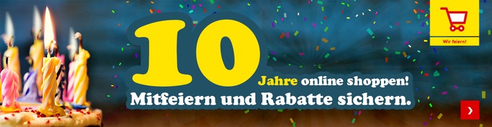 Relaunch zum 10. Geburtstag: Netto Online-Shop feiert mit 24-Stunden-Rabatt auf komplettes Sortiment