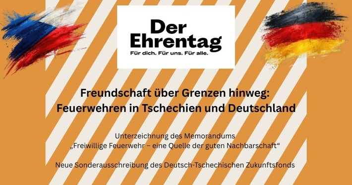 Freiwillige Feuerwehr - eine Quelle der guten Nachbarschaft / Neue Sonderausschreibung des Deutsch-Tschechischen Zukunftsfonds