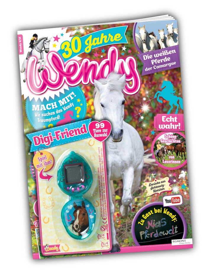 "Wendy" - das erfolgreichste Pferdemagazin Deutschlands wird 30 Jahre alt!