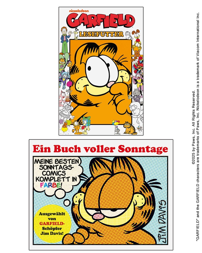 Montagshass und Lasagne-Liebe: Jim Davis wird 80 - die Egmont Verlagsgesellschaften gratulieren mit Comic-Festmahl!