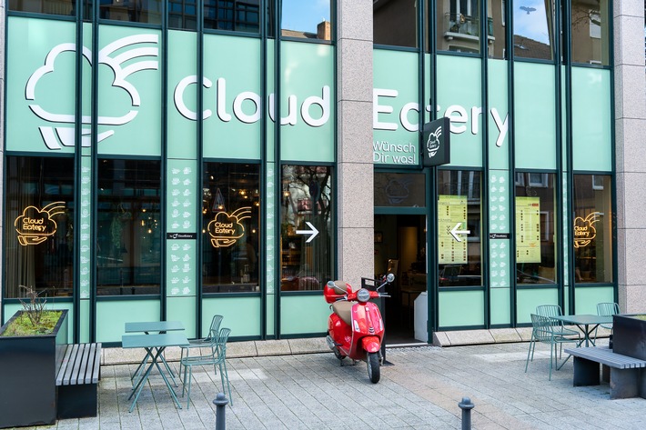CloudEatery startet mit &quot;The Fastest Food Plaza&quot; in Frankfurt / Neues digitales Cloud Kitchen-Konzept für die Lieferbranche kombiniert Geschwindigkeit mit Vielfalt und Kulinarik