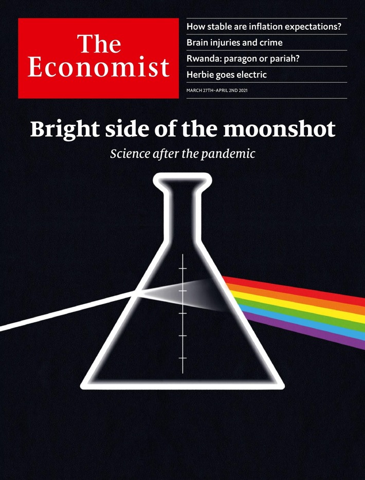 The Economist: Wissenschaft weltweit gegen Covid-19 | VW und Tesla | Deutschland und Russland | USA und Inflation  |
