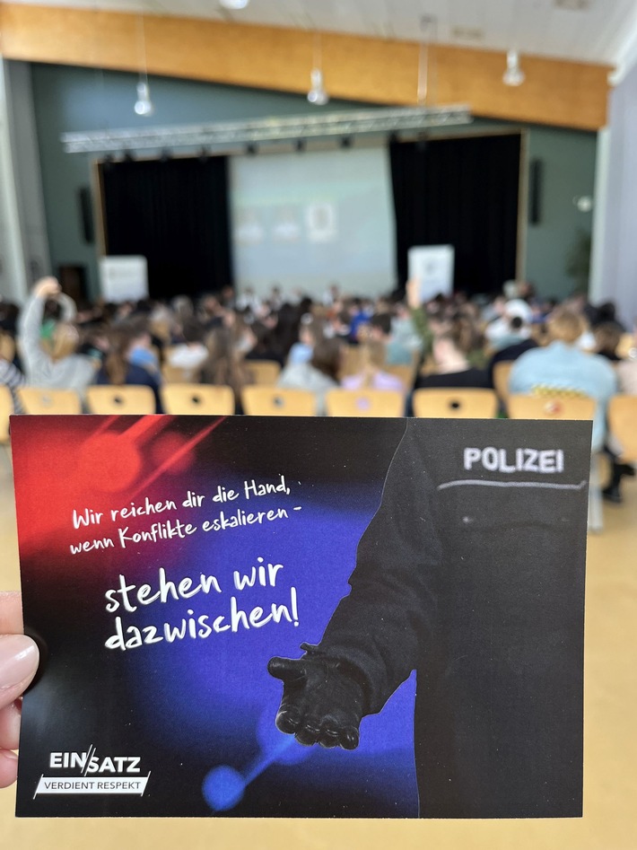 POL-RTK: Erste Veranstaltung der Dialogreihe "Cops im Dialog - Polizei und Schule im Austausch" im Zuständigkeitsbereich des Polizeipräsidiums Westhessen,
