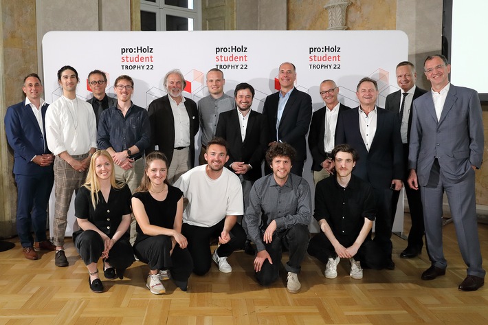 proHolz Student Trophy 22: Drei Sieger für städtische Nachverdichtungen in Berlin, München und Wien ausgezeichnet