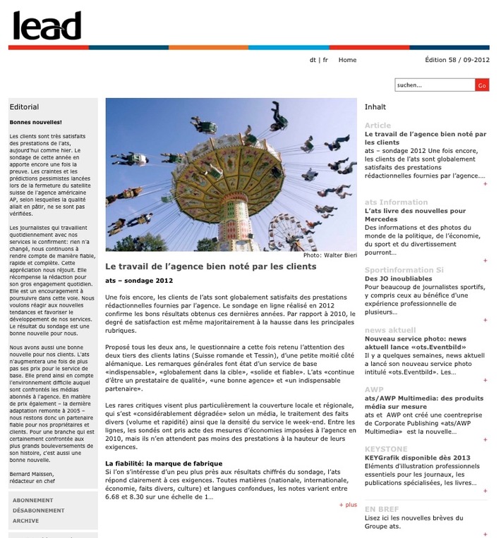 Newsletter de l