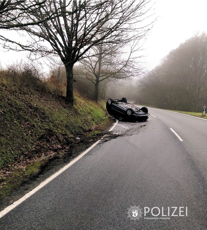 POL-PPWP: Glätte-Unfälle vor allem in der nördlichen Westpfalz