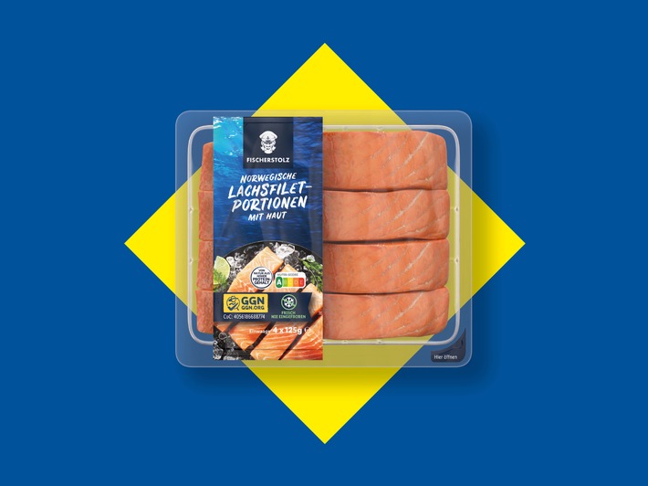 Das Festmahl wird günstiger: Lidl senkt Lachspreise pünktlich zur Weihnachtszeit / Lidl untermauert seine Position als Preisführer und bringt Genuss und wertvolle Inhaltsstoffe auf den Teller