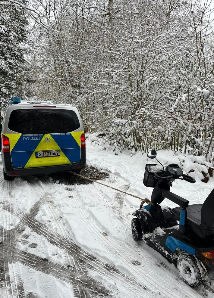 POL-KI: 231129.2 Kiel: Polizeiliche Hilfe mal anders