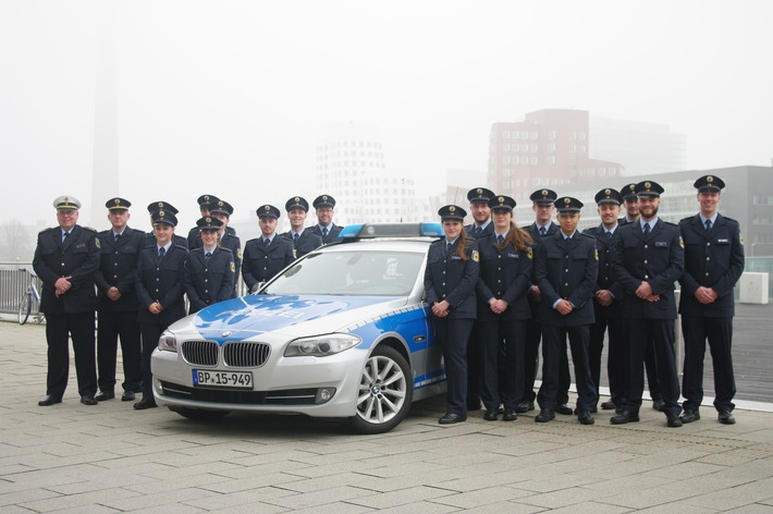 BPOL NRW: 18 neue Mitarbeiter für die Bundespolizei am Düsseldorfer Hauptbahnhof