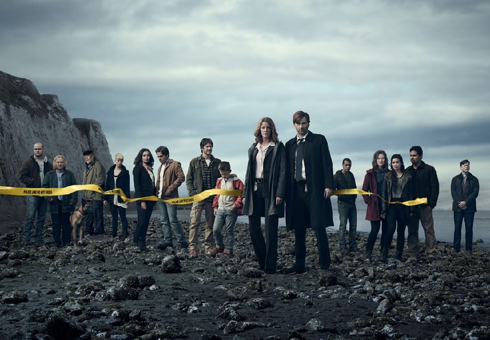 Eine Tragödie am Strand: Sky präsentiert die Thrillerserie &quot;Gracepoint&quot;